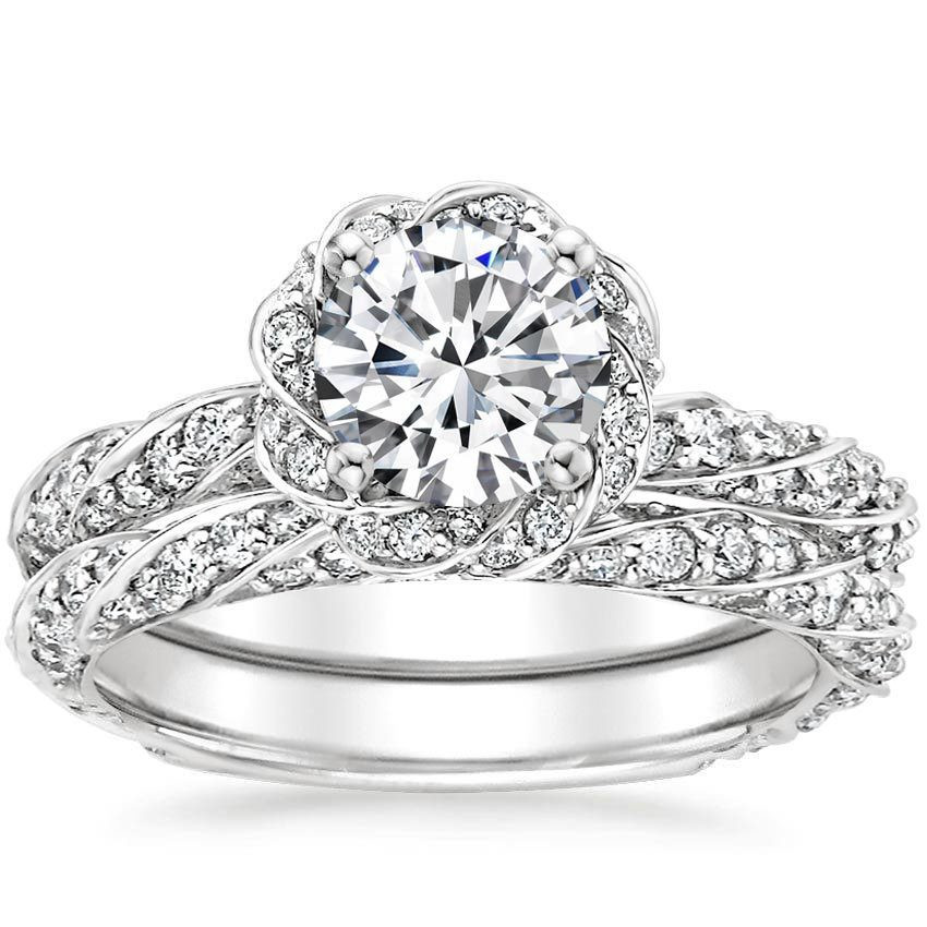 Pave Wedding Band
 Sparkling Pavé Engagement Rings