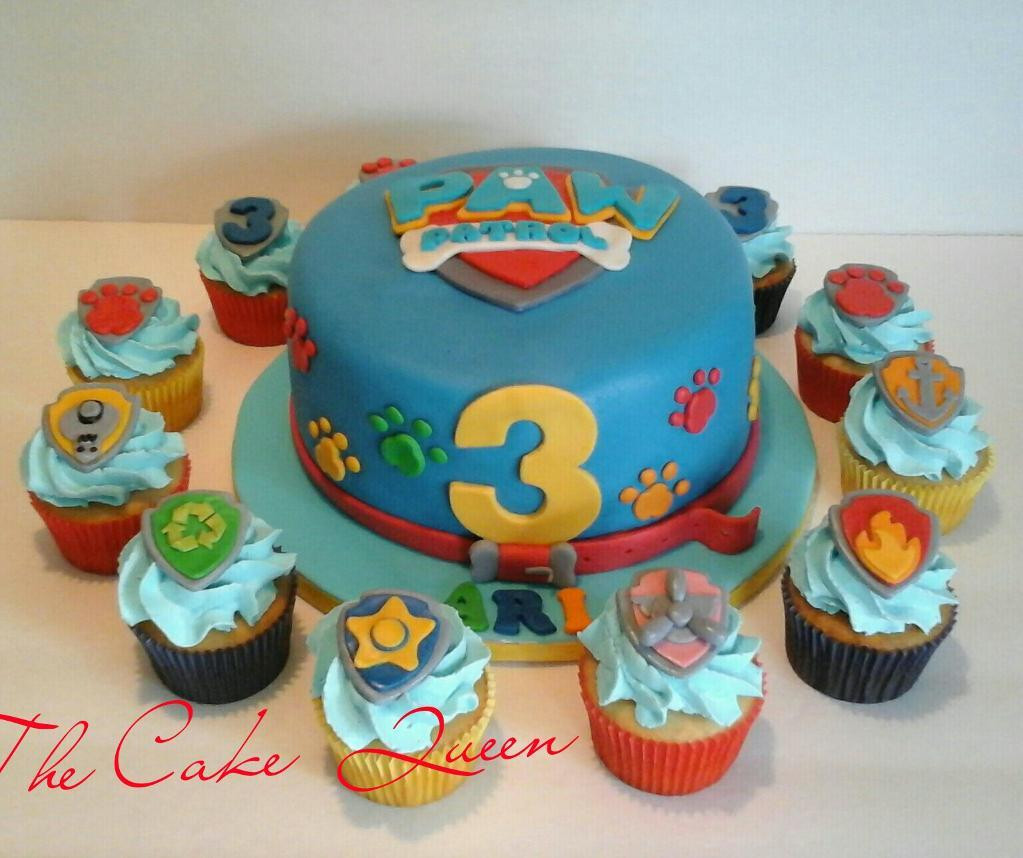 Paw Patrol Cupcakes
 You have to see Paw Patrol Cake & Cupcakes by
