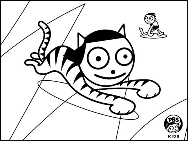 Pbs Kids Coloring Games
 Rocky Mountain PBS Kids Club Coloring Pages