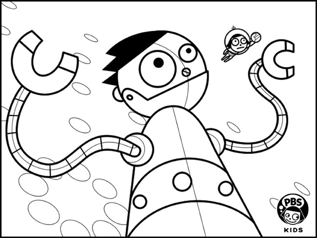 Pbs Kids Coloring Games
 Rocky Mountain PBS Kids Club Coloring Pages
