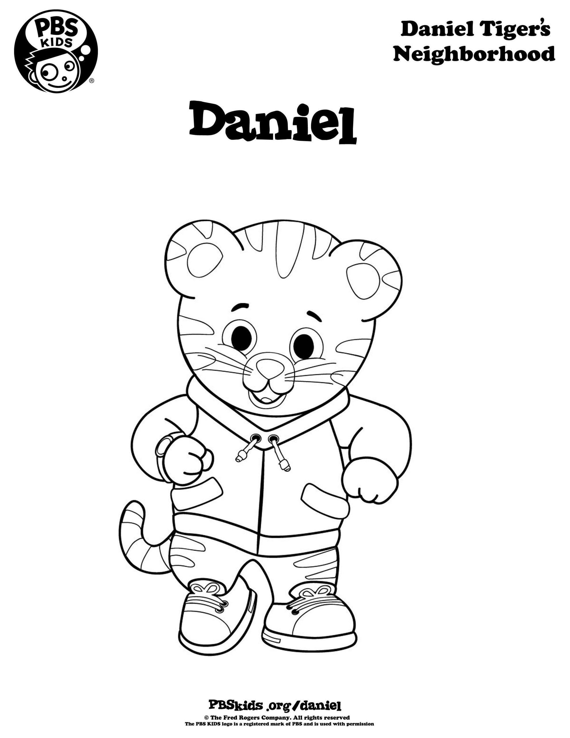 Pbs Kids Coloring Games
 Find tigertastic Daniel Tiger printables online PBS KIDS