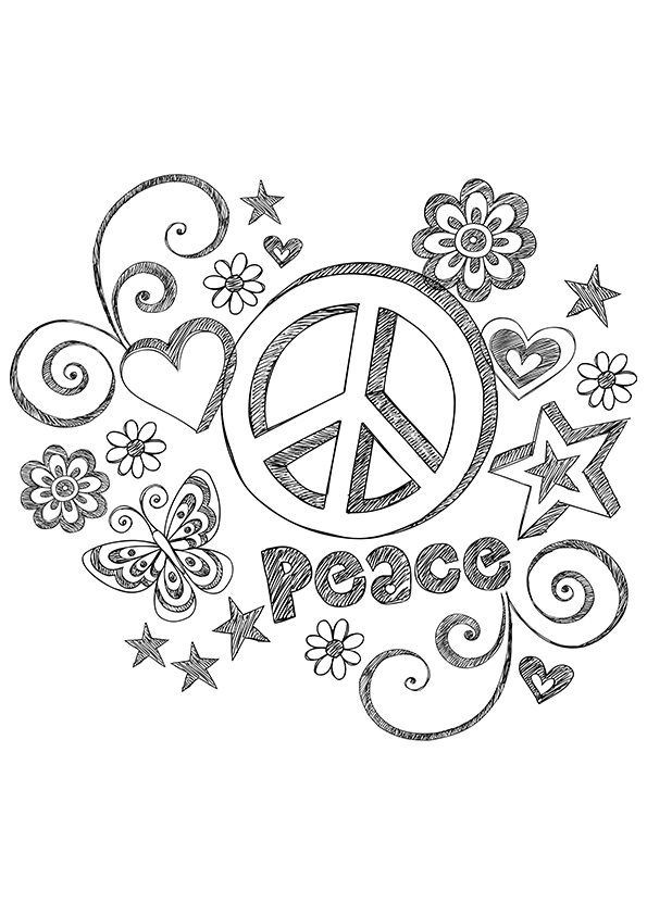 Peace Coloring Pages For Kids
 Peace Coloring Pages Best Coloring Pages For Kids