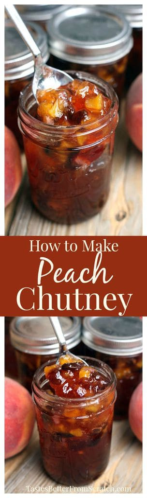 Peach Chutney Canning
 Peach Chutney