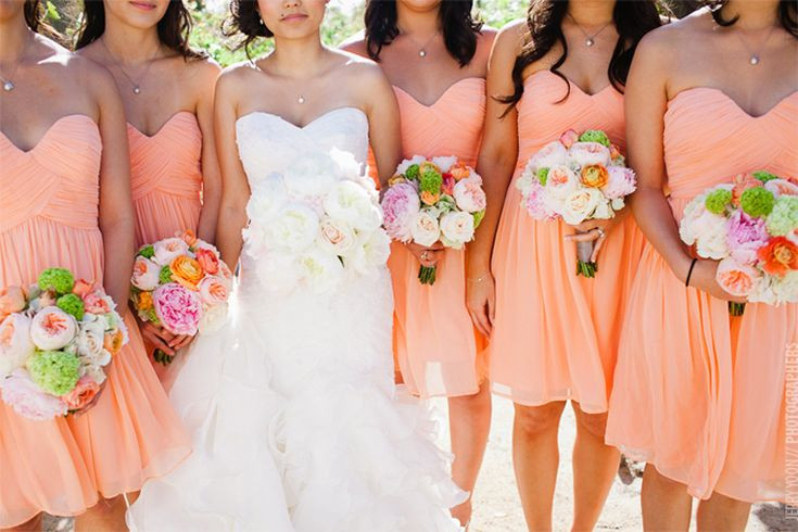 Peach Color Wedding
 121 best color lavender peach images on Pinterest