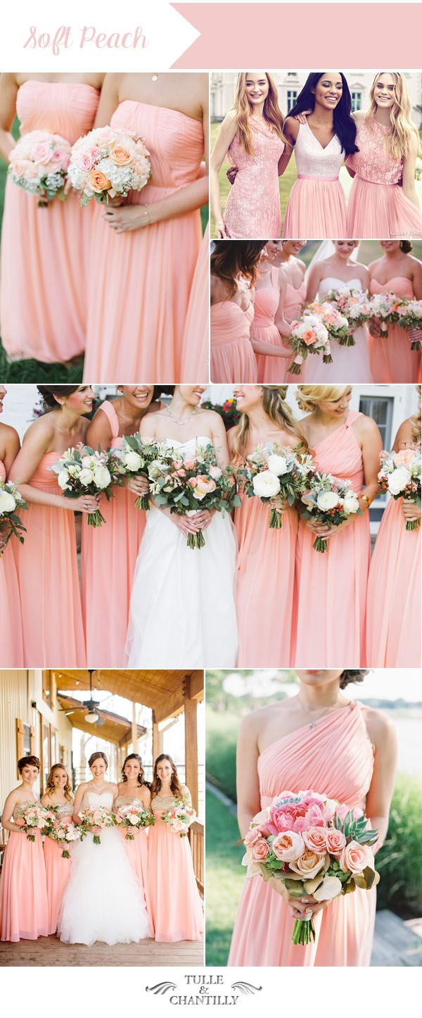 Peach Color Wedding
 Top Ten Wedding Colors For Summer Bridesmaid Dresses 2016