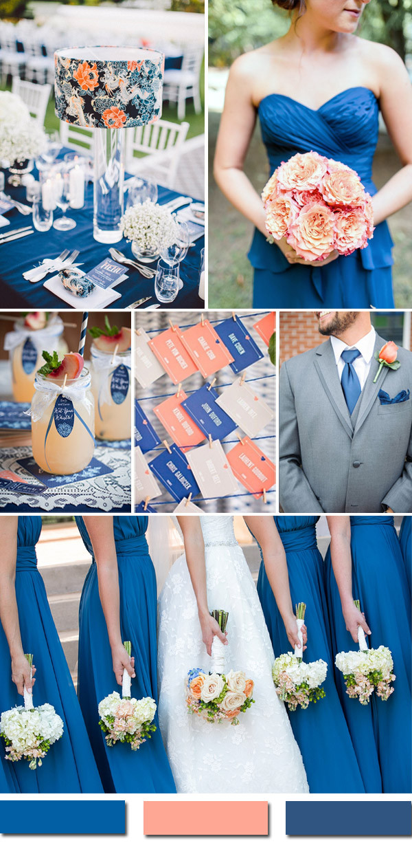Peach Color Wedding
 Awesome Blue Wedding Color Ideas & Wedding Invitations To
