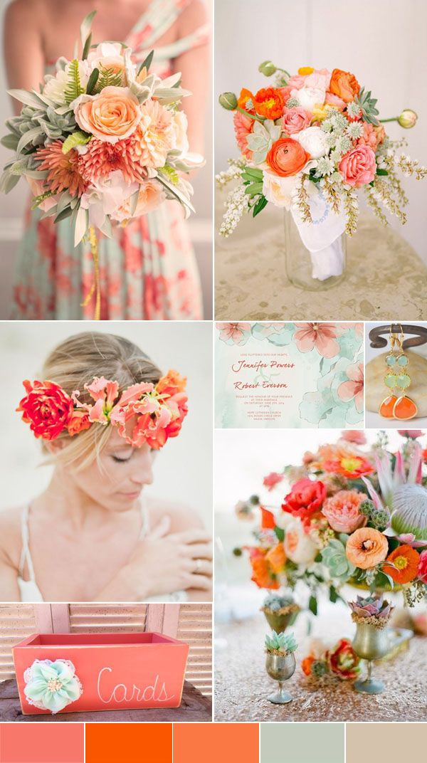 Peach Color Wedding
 2016 Spring Wedding Color Trends Chapter Two Stunning