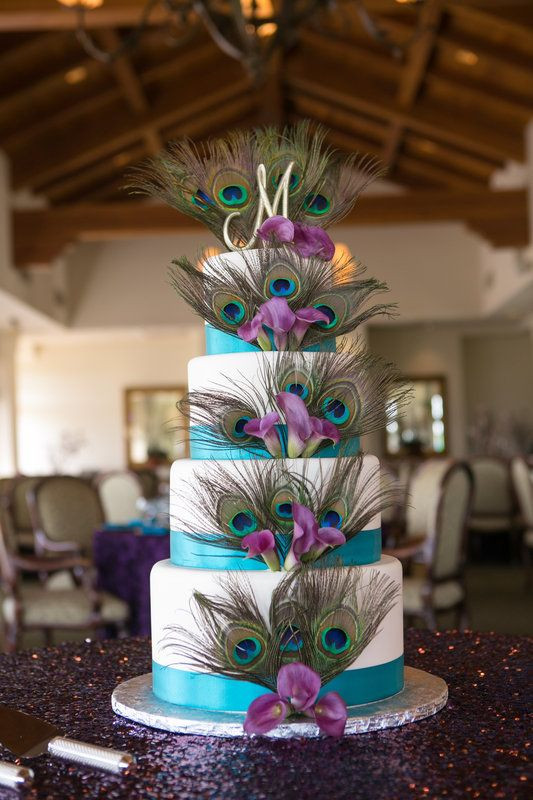Peacock Wedding Cake
 16 Peacock Theme Wedding Items • DIY Weddings Magazine