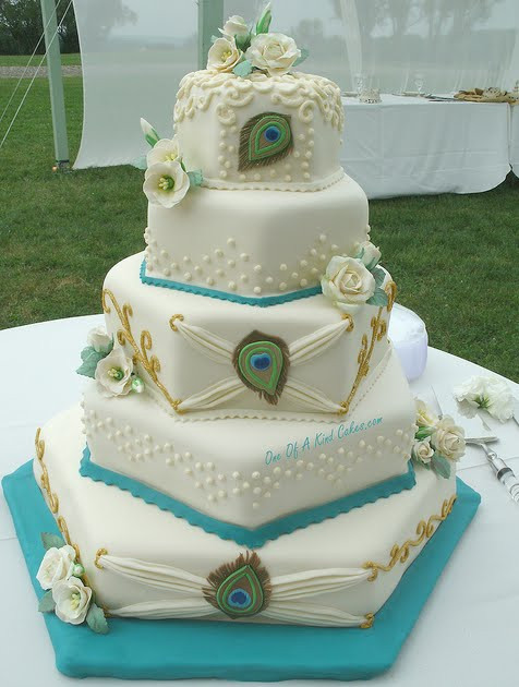 Peacock Wedding Cake
 Cake Wrecks Home Sunday Sweets An Ostentation of Peacock