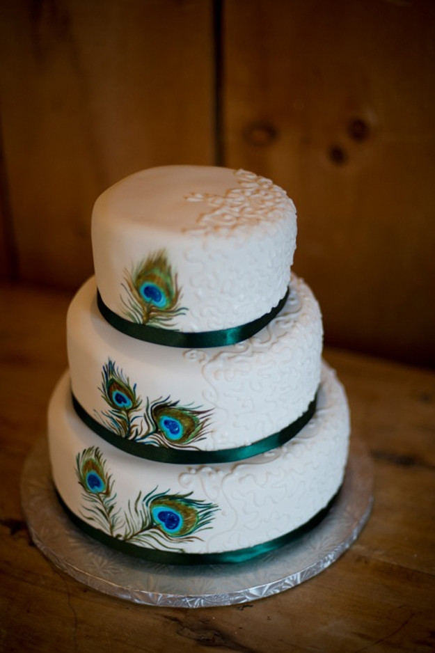 Peacock Wedding Cake
 Wedding