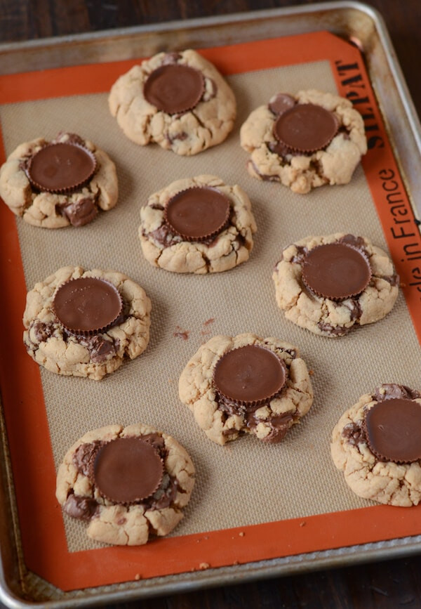 Peanut Butter Cookies With Peanut Butter Cups
 Reese s Peanut Butter Cup Cookies