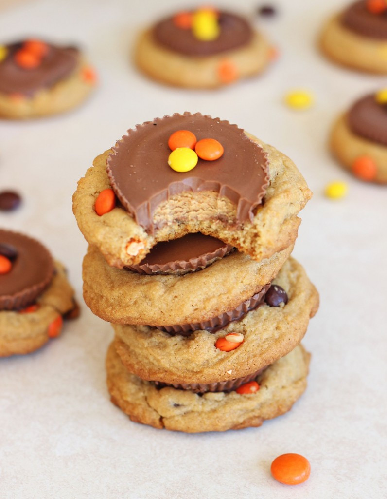 Peanut Butter Cookies With Peanut Butter Cups
 Peanut Butter Cup Cookies