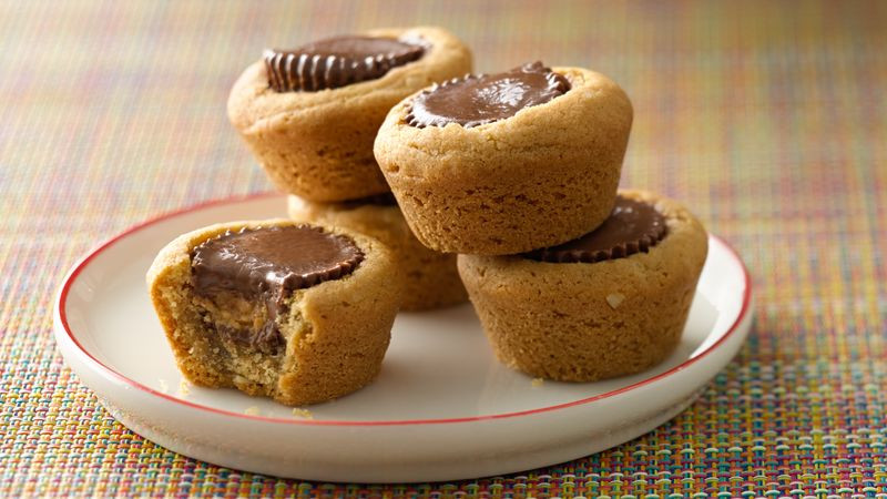 Peanut Butter Cookies With Peanut Butter Cups
 Peanut Butter Cookie Cups Recipe BettyCrocker