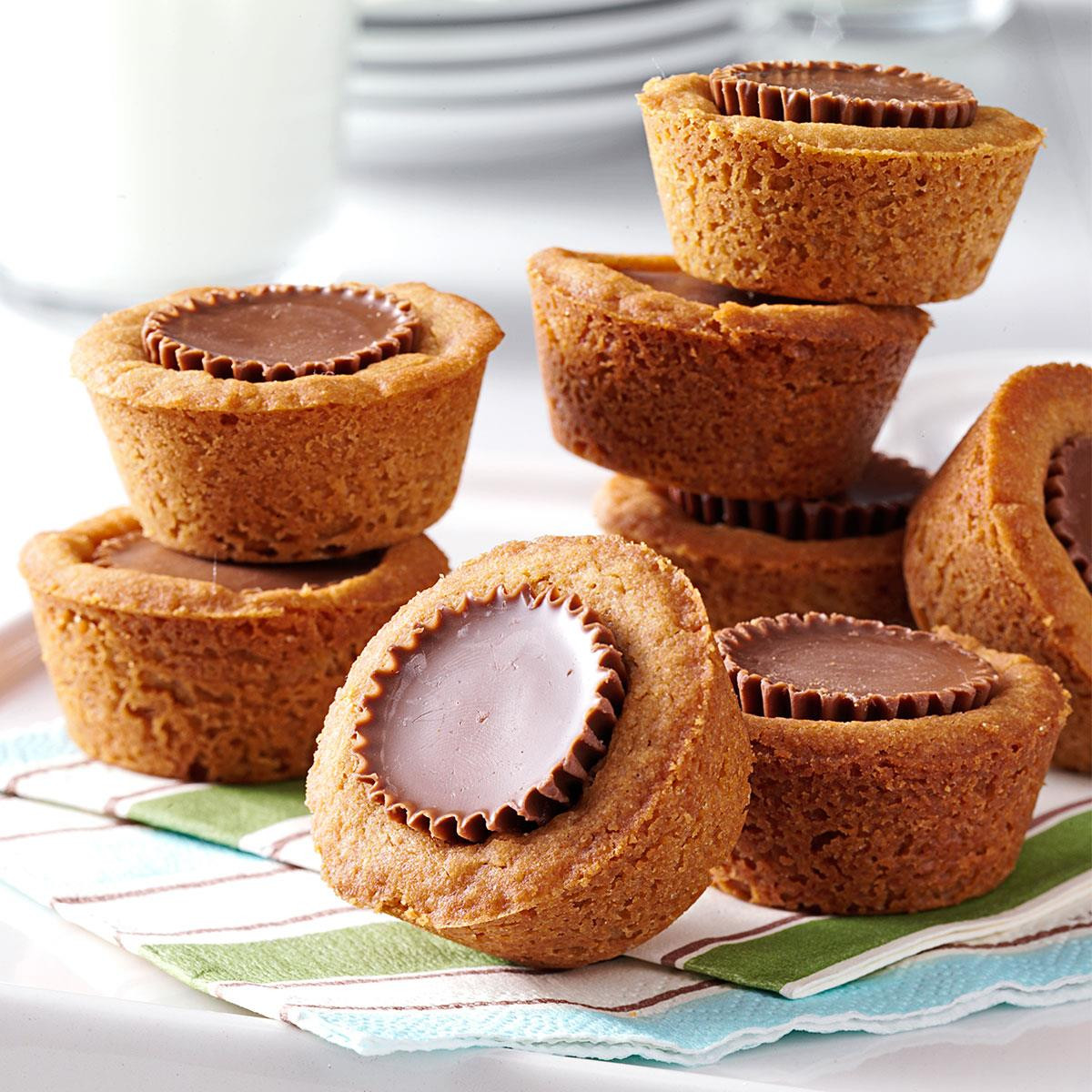 Peanut Butter Cookies With Peanut Butter Cups
 Peanut Butter Cookie Cups Recipe