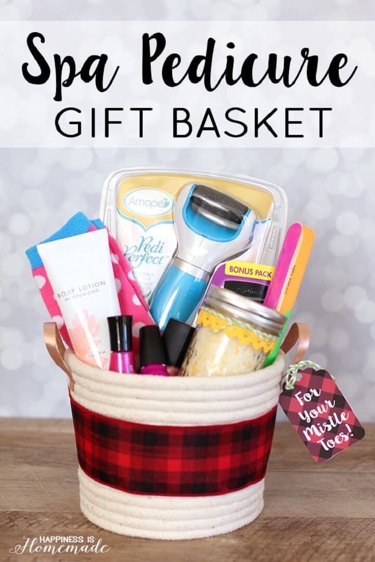 Pedicure Gift Basket Ideas
 Top 10 DIY Gift Basket Ideas for Christmas Top Inspired