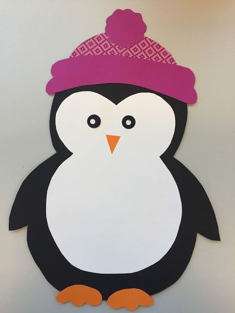 Penguin Craft For Preschoolers
 Fensterdeko Pinguin & Freebie KLASSENKUNST