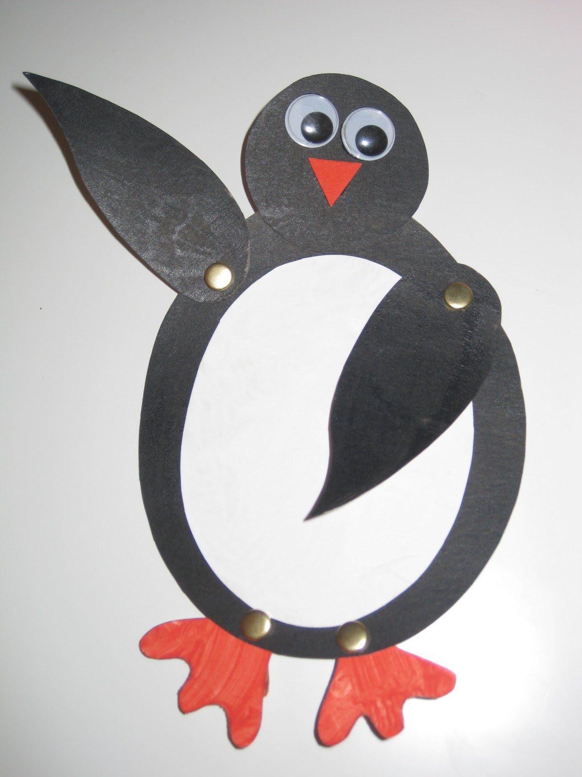 Penguin Craft For Preschoolers
 Me and my shadow Make a Dancing Penguin