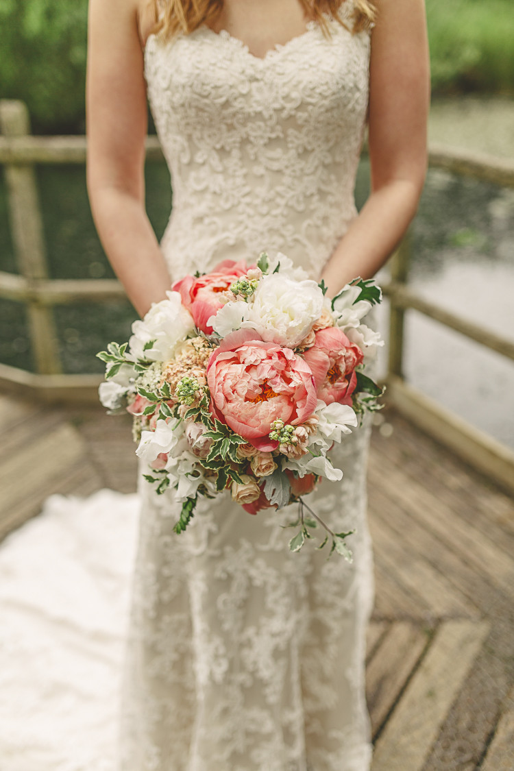 Peonies Wedding Flowers
 Gorgeous Relaxed & Rustic Coral Peony Filled Barn Wedding