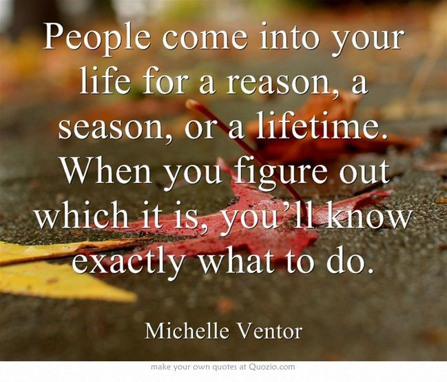 People Come Into Your Life Quotes
 People In Your Life For A Reason Quotes QuotesGram