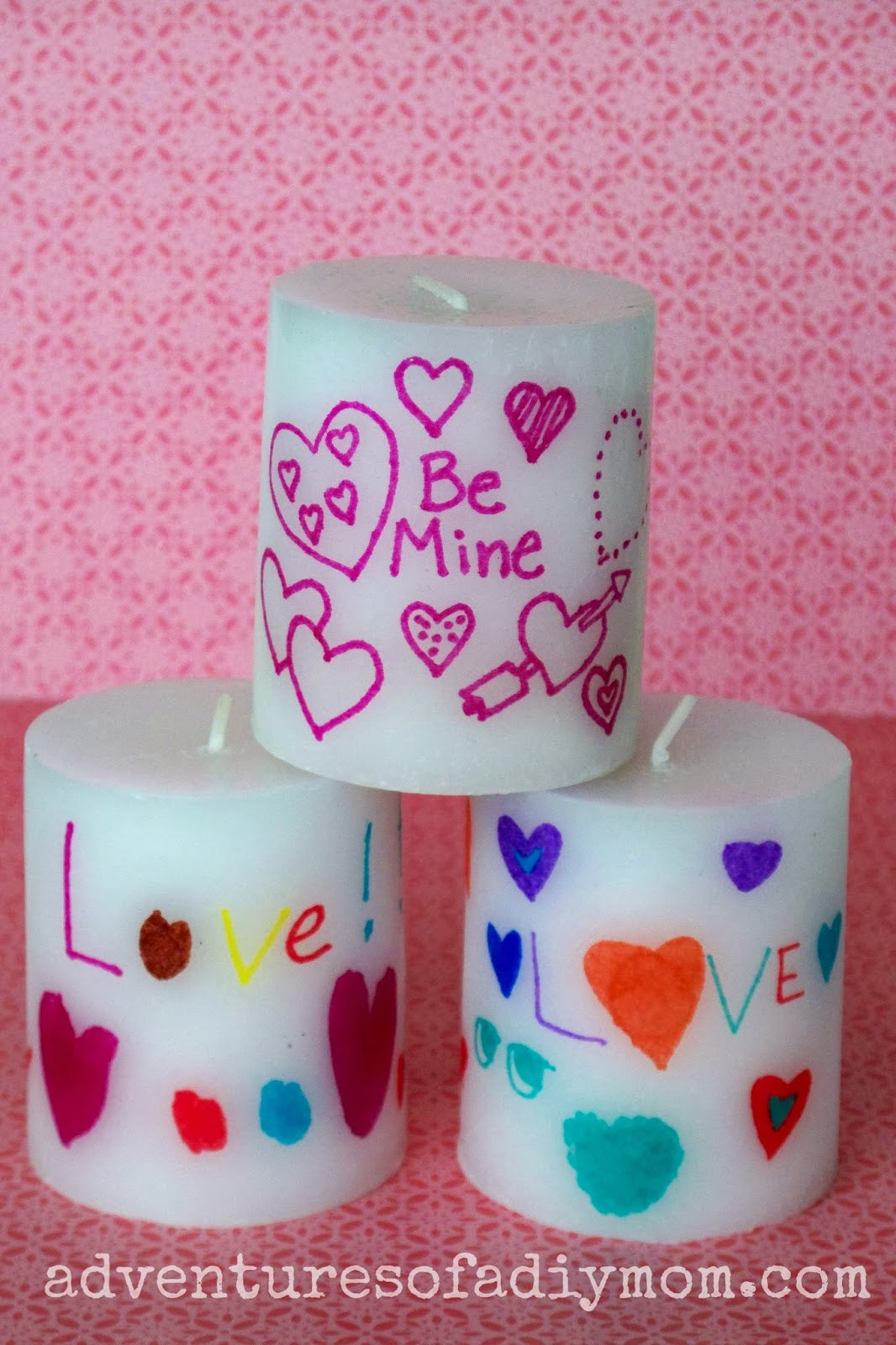 Personal Valentines Gift Ideas
 Personalized Valentines Candles Adventures of a DIY Mom