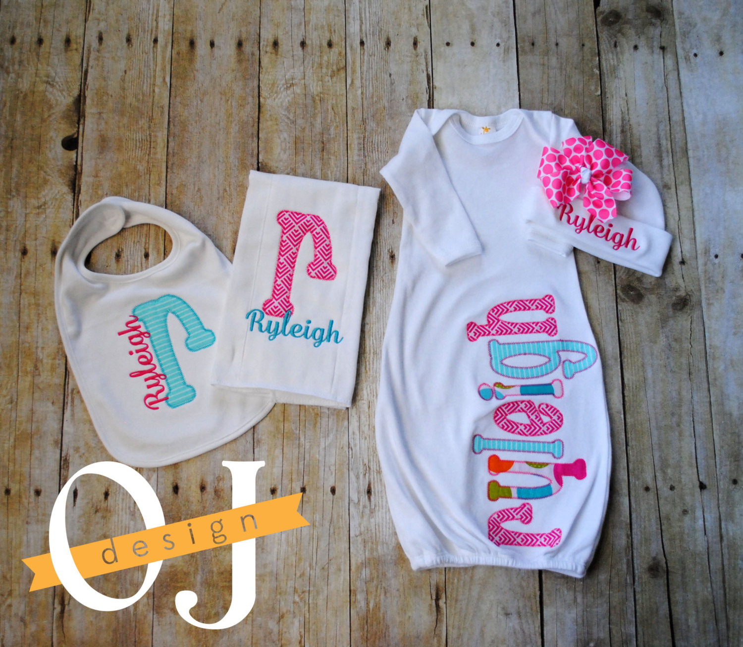 Personalized Baby Gifts For Girls
 Personalized Baby Girl Gift Set Newborn Gift Set Infant