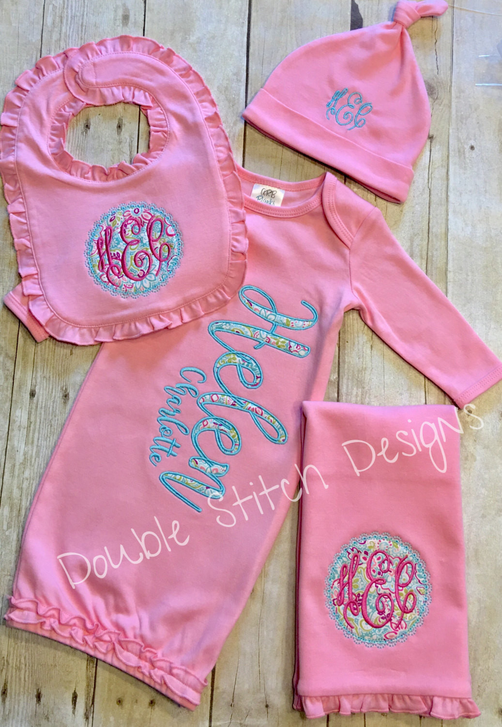 Personalized Baby Gifts For Girls
 Personalized baby t baby girl layette bring home outfit