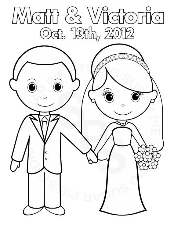 Personalized Coloring Books For Kids
 Personalized wedding colouring books for kids