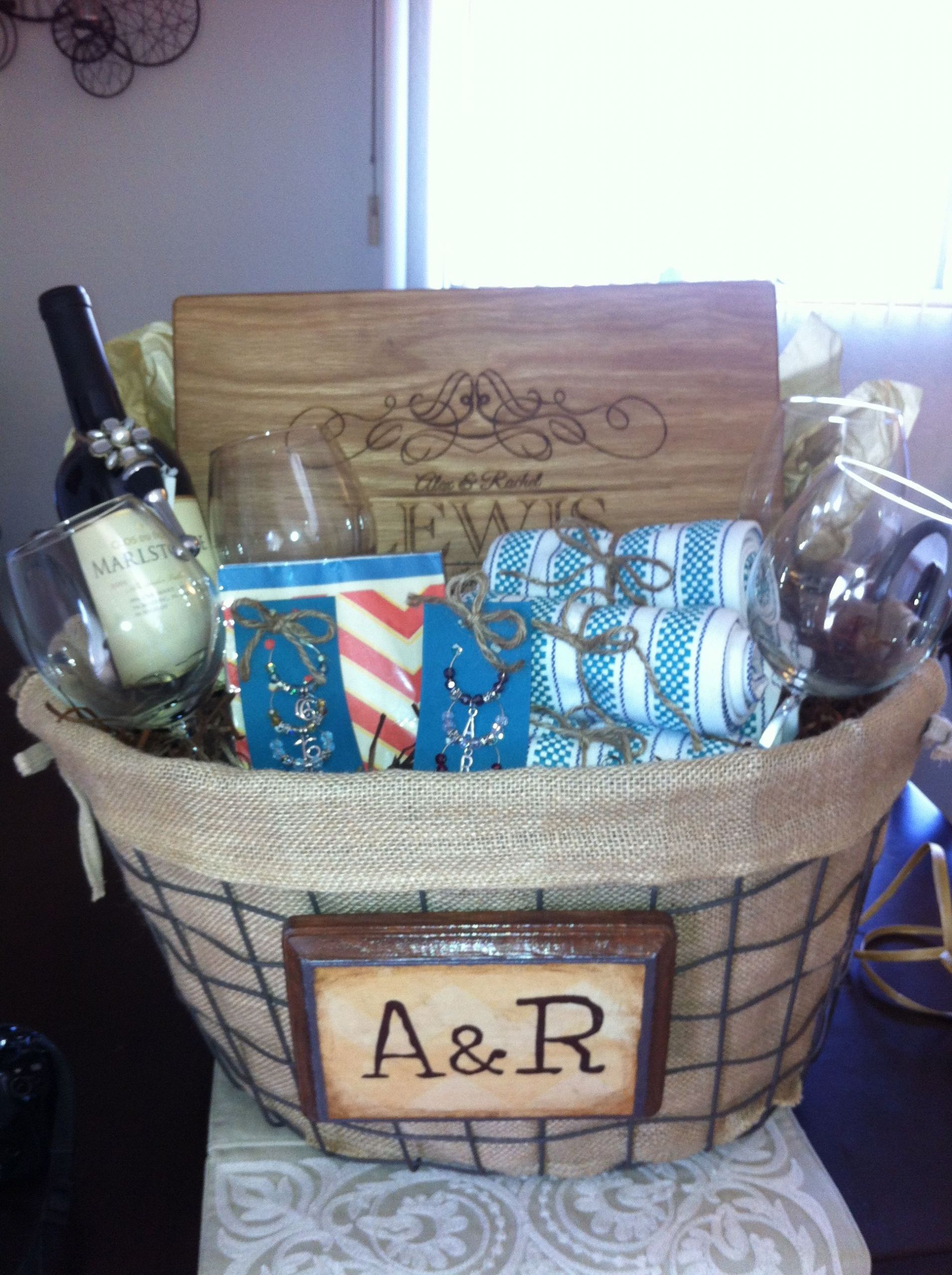 Personalized Gift Basket Ideas
 t basket Could use Bloxstyle s Personalized Cutting