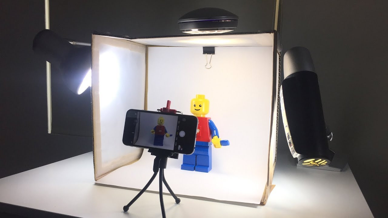 Photo Box DIY
 DIY Portable Folding Lightbox