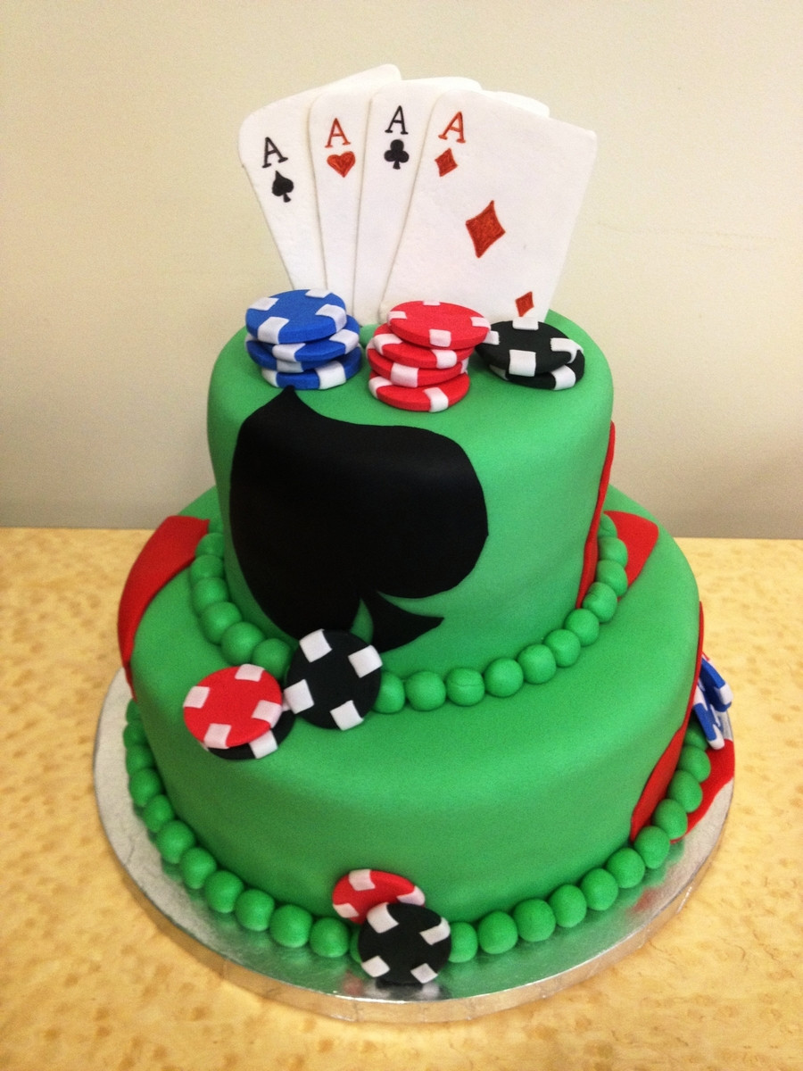 Picture Of Birthday Cakes
 Poker Birthday Cake CakeCentral