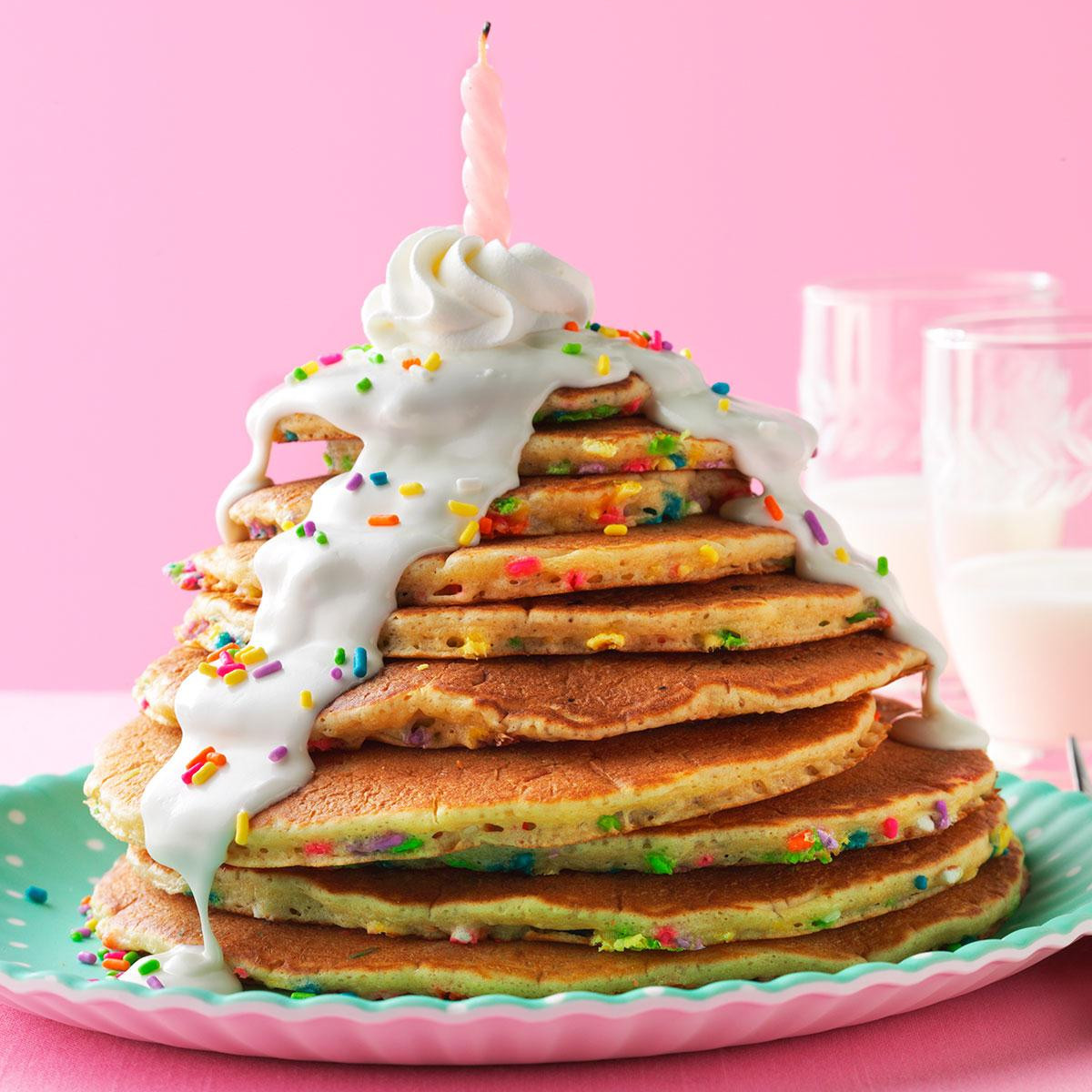 Picture Of Birthday Cakes
 Birthday Cake Pancakes Recipe