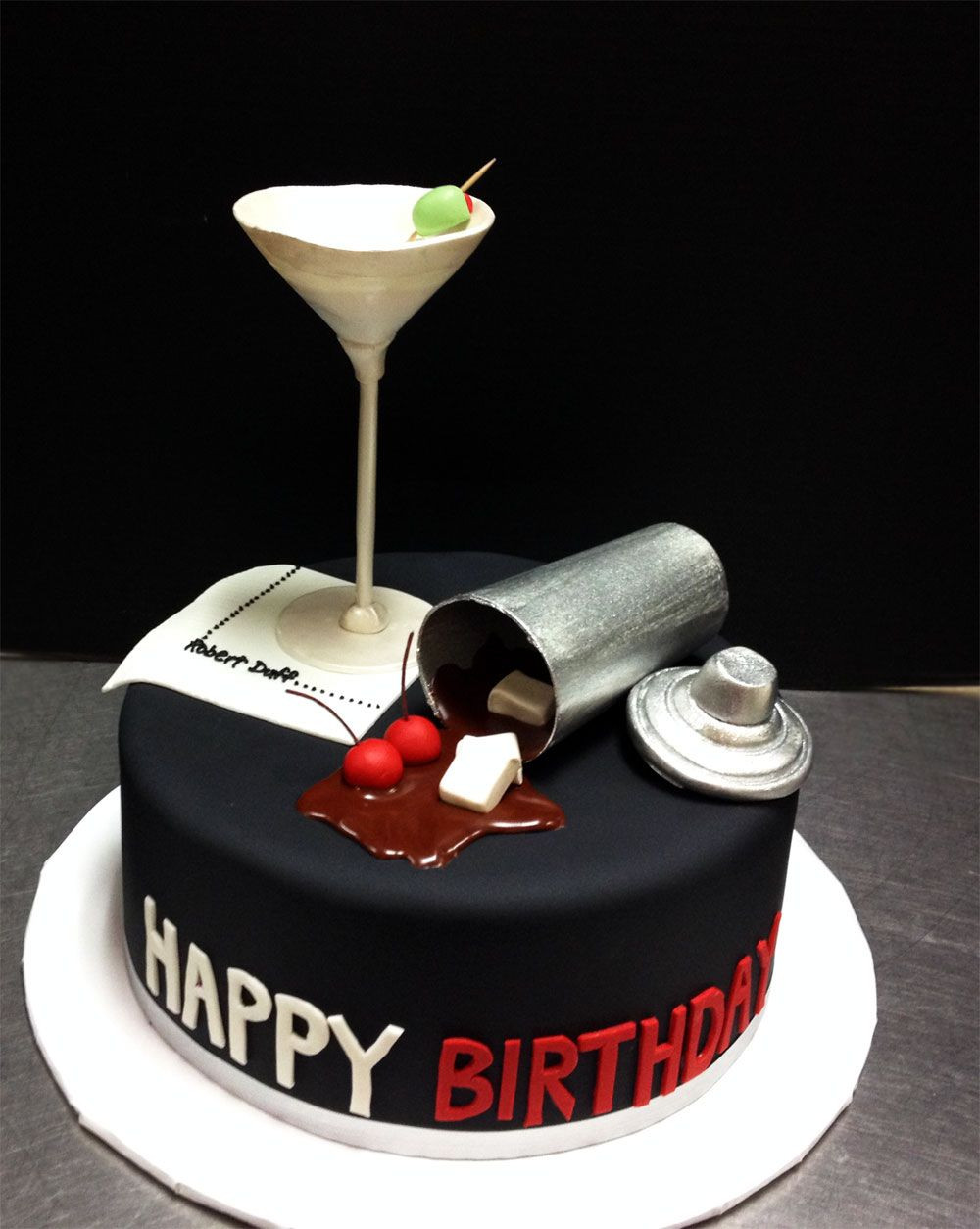 Pictures Of Birthday Cakes For Men
 My fav mad men cake