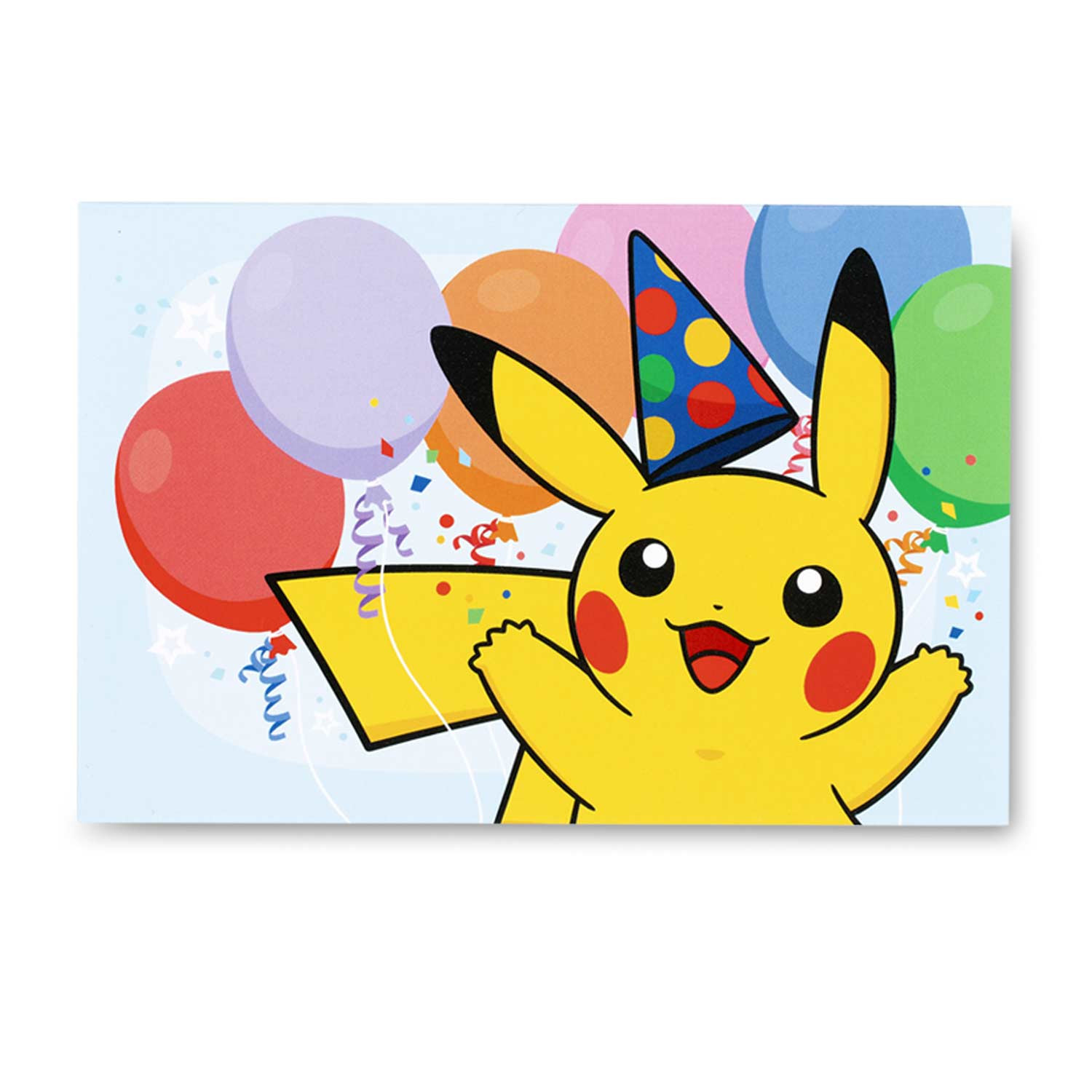 Pikachu Birthday Card
 Pikachu Greeting Card Set 6 Birthday 2 Thank You & 4