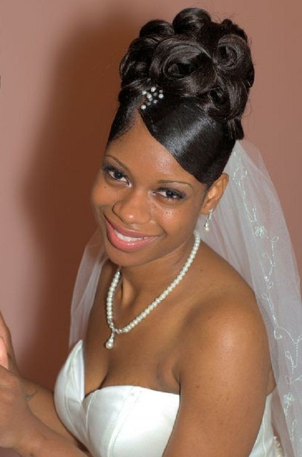 Pin Up Hairstyles For Black Hair
 Wedding hairstyles for black women updo