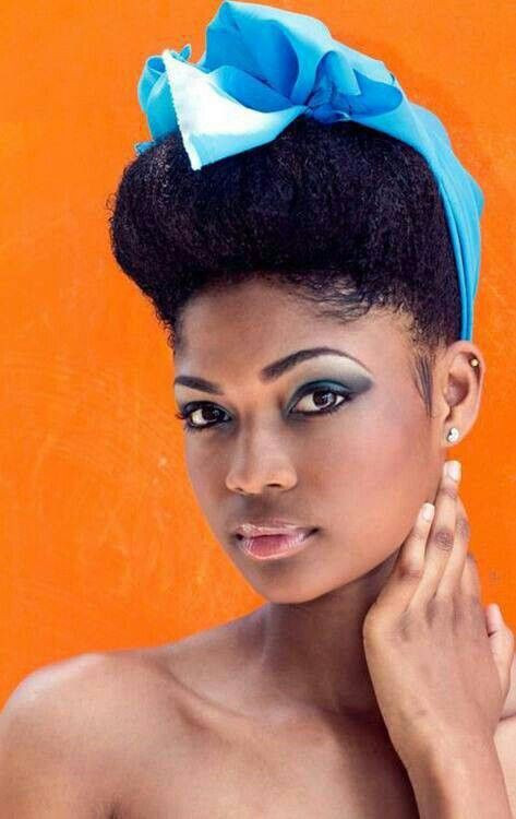Pin Up Natural Hairstyles
 20 Most Inspiring Black Women Natural Hairstyles for Short