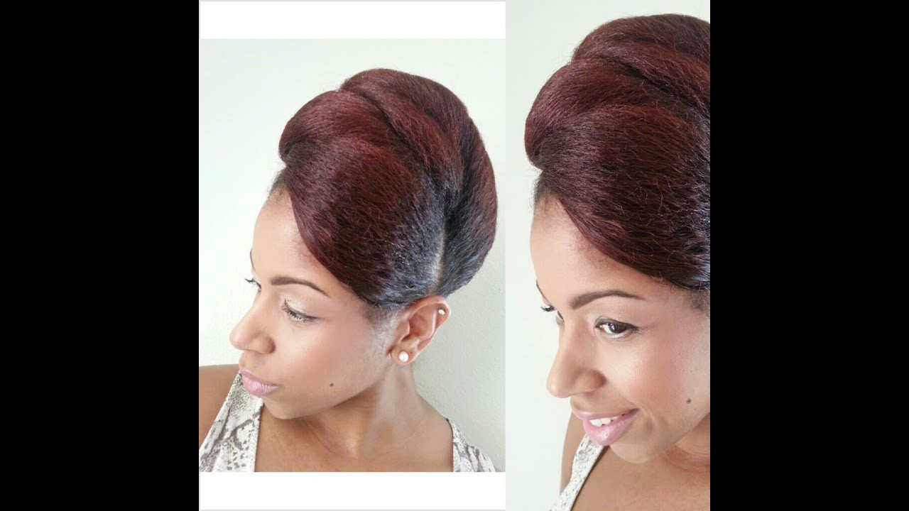 Pin Up Natural Hairstyles
 How to Vintage French Pin Up