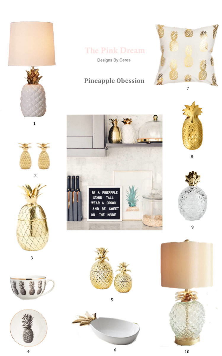 Pineapple Bathroom Decor
 Latest Pineapple Obsession For Your Home The Pink Dream