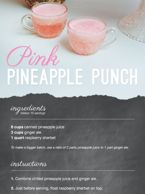 Pink Baby Shower Drink Recipes
 Pin by Joy B on Drink