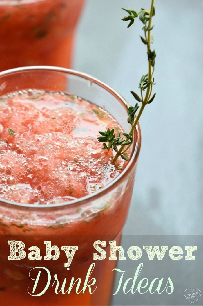 Pink Baby Shower Drink Recipes
 Baby Shower Drinks · The Typical Mom