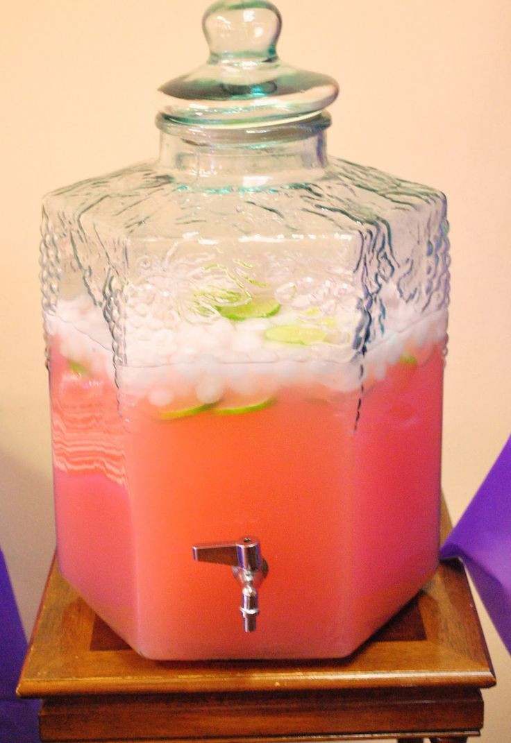 Pink Baby Shower Drink Recipes
 pink fruit punch for baby shower