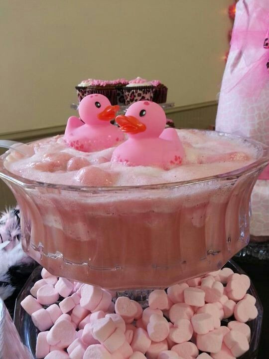 Pink Punch Recipes Baby Showers
 Every thing pink baby shower ducky punch in 2019