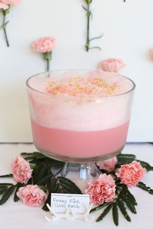 Pink Punch Recipes Baby Showers
 EASY DREAMY FROTHY PINK PUNCH RECIPE