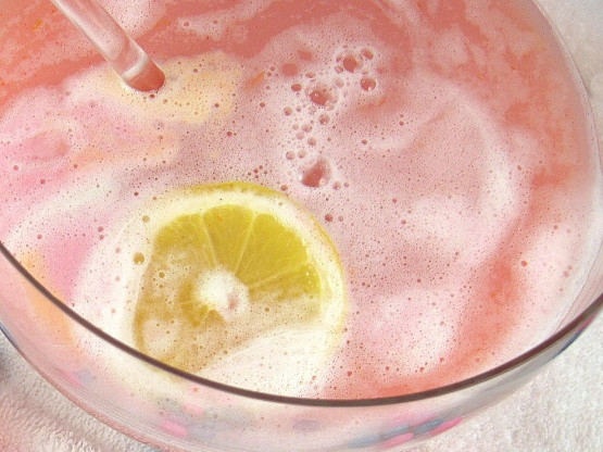 Pink Punch Recipes Baby Showers
 Baby Shower Pink Cloud Punch Recipe Genius Kitchen