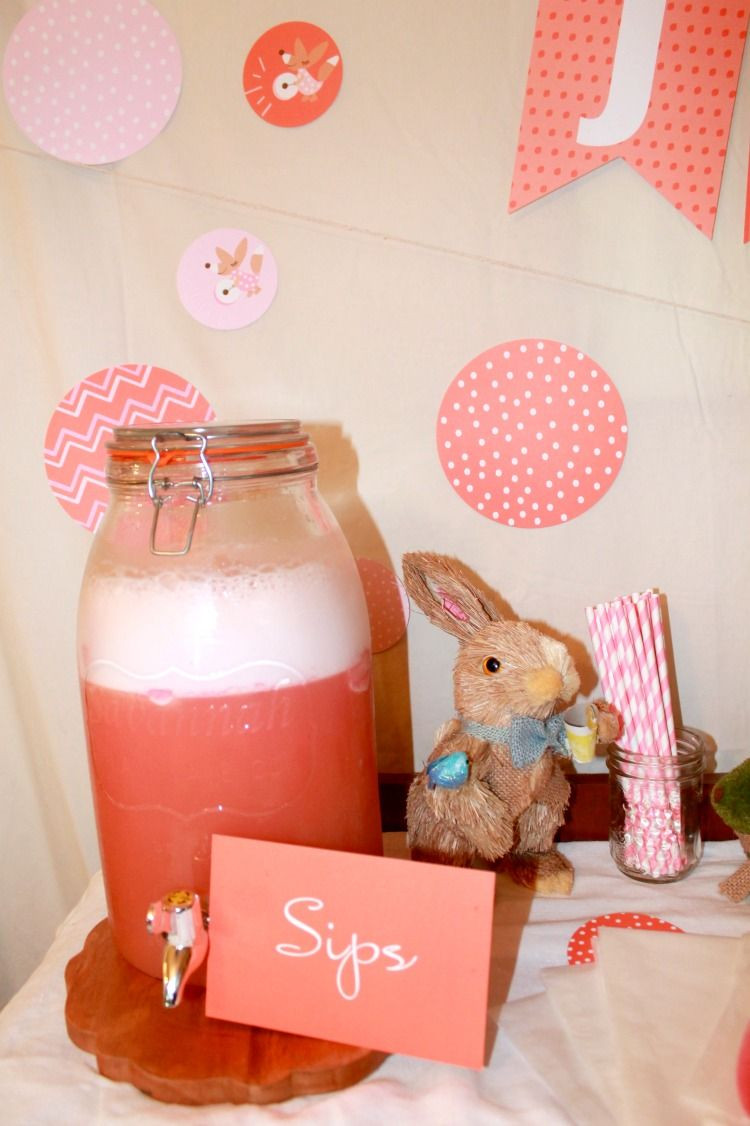 Pink Punch Recipes Baby Showers
 How to Make Pink Baby Shower Punch Simply Southern Mom