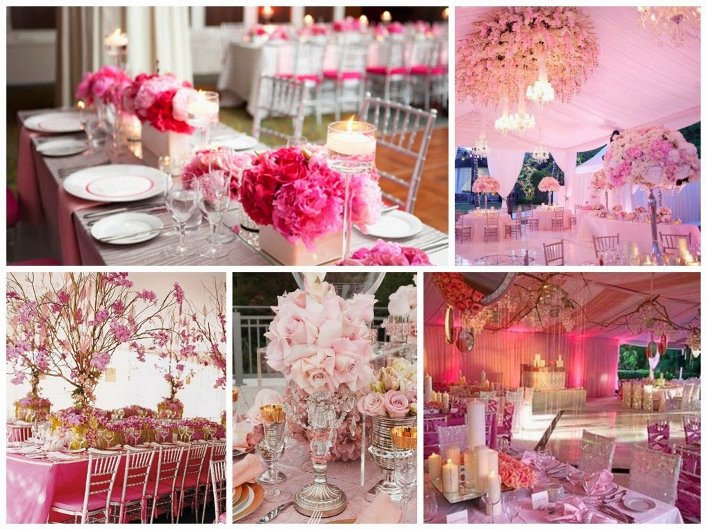 Pink Wedding Themes
 Memorable Wedding Pink Wedding Theme Prettiest in Pink