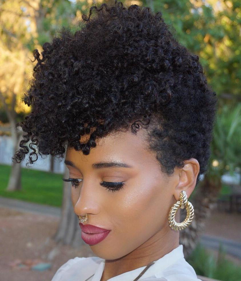 Pinterest Black Hairstyles
 40 Cute Tapered Natural Hairstyles for Afro Hair
