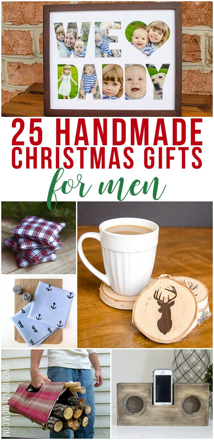 Pinterest DIY Gifts
 25 Handmade Christmas Gifts for Men