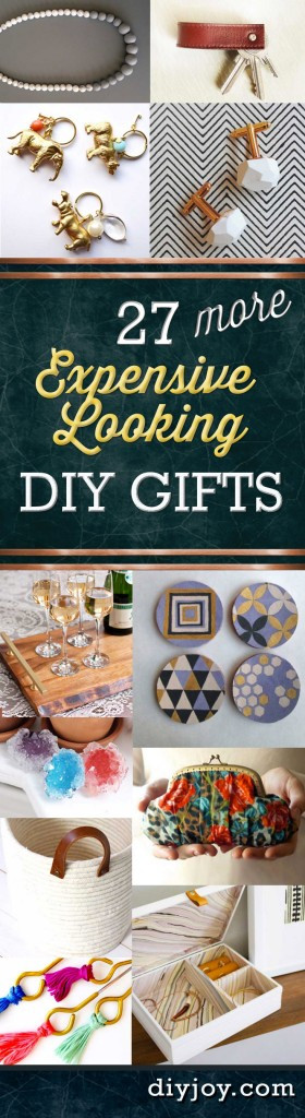 Pinterest DIY Gifts
 27 Expensive Looking Inexpensive DIY Gifts