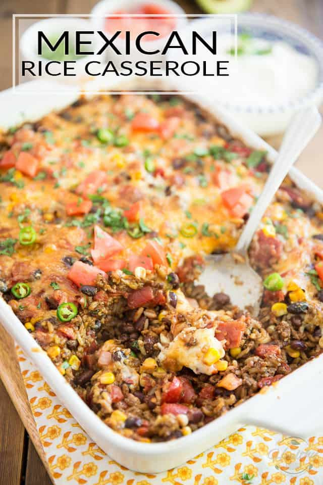 Pioneer Woman Mexican Rice Casserole
 mexican rice bake