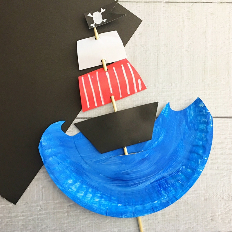 Pirate Crafts For Kids
 Pirate Ship Kids Craft The Relaxed Homeschool